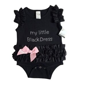 Ella Jackson Onesie NWT 12-18 Months Little Black Dress